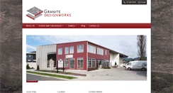 Desktop Screenshot of granitedesignworks.co.nz