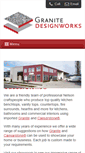 Mobile Screenshot of granitedesignworks.co.nz